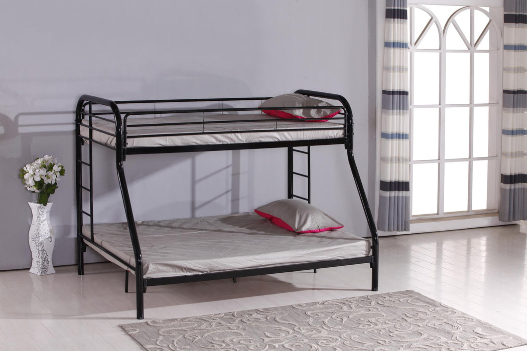 BLACK T/F BUNK BED