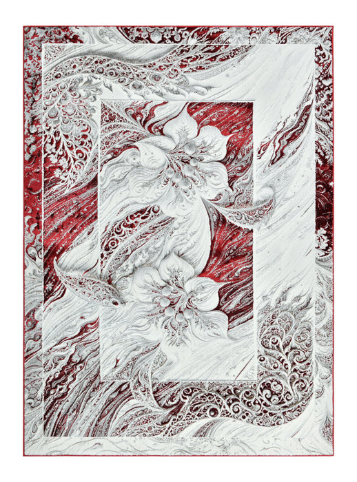 ATHENS MODERN TRADITIONAL 3D EFFECT AREA RUG 5X3