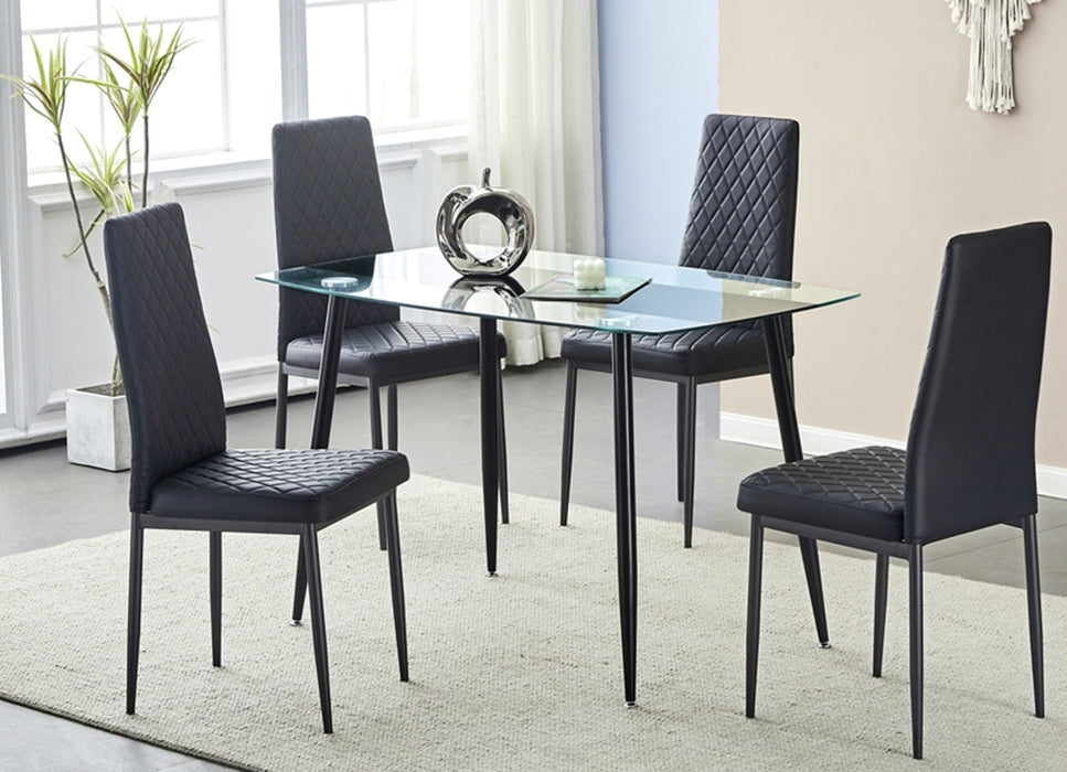 Astra – Dining SET– Black BASE