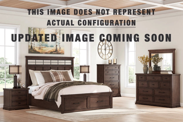 Taffenbrook King Panel Storage Bed