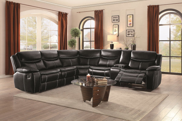 EMERSON SECTIONAL BLACK