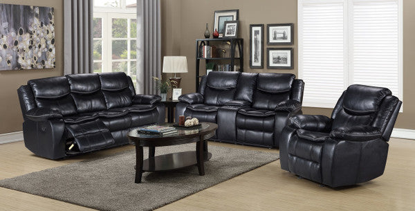 EMERSON BLACK RECLINER