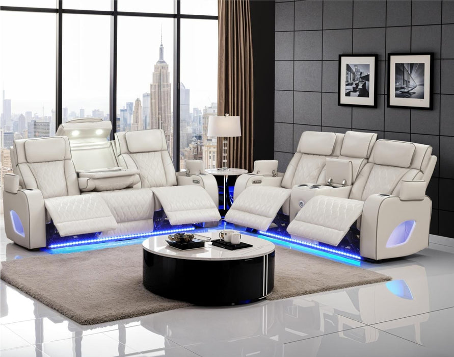 FORTUNER SOFA + LOVESEAT ICE