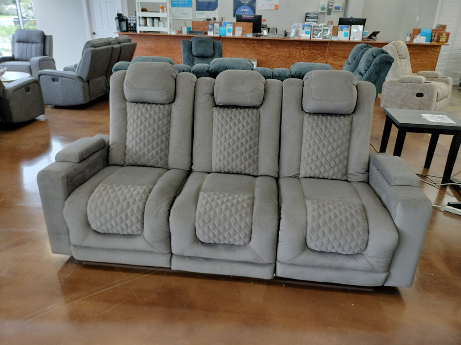 Royalty Grey power Sofa Bluetooth Recliner