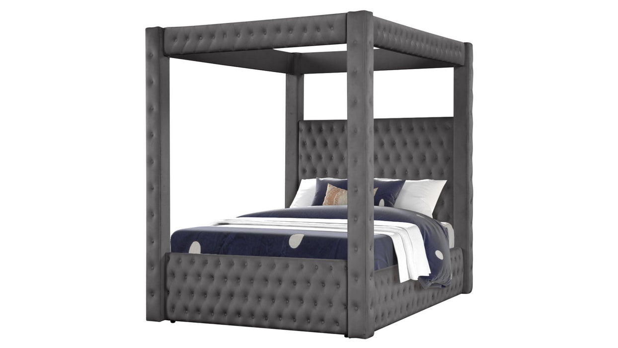Castle - Queen Bed In Gray