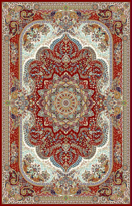 ESFAHAN 8x11 BURGUNDY