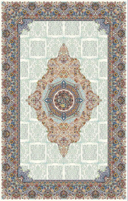 ESFAHAN RUG 5X8 CREAM