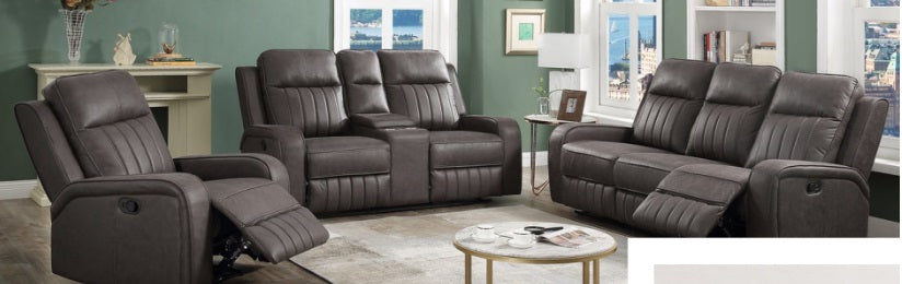 RENEGADE CHOC RECLINER POLYESTER FABRIC