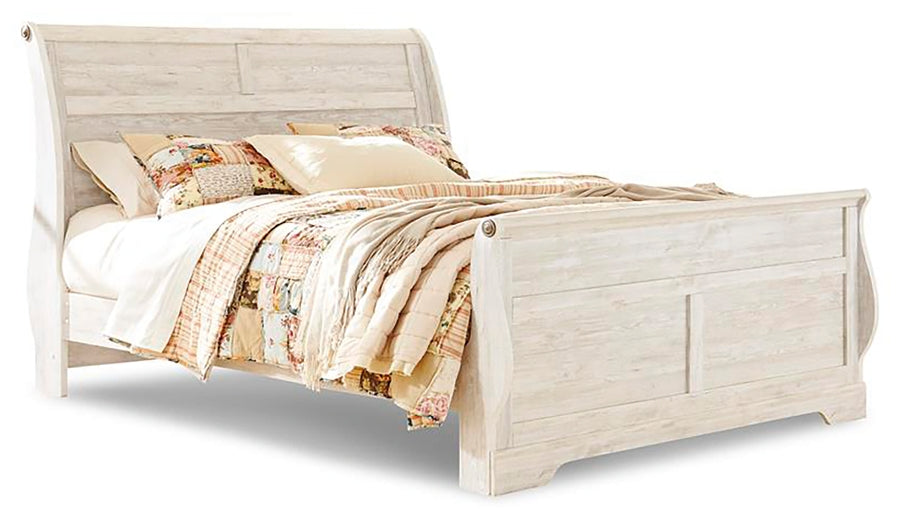 Willowton  Sleigh Bed