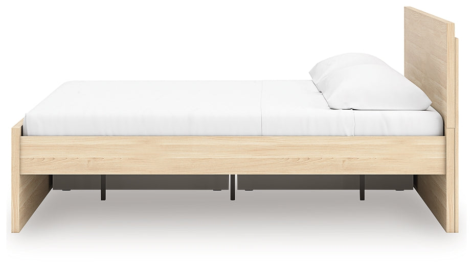 Onita King Panel Platform Bed with Storage