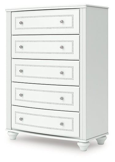 Kozlani Five Drawer Chest