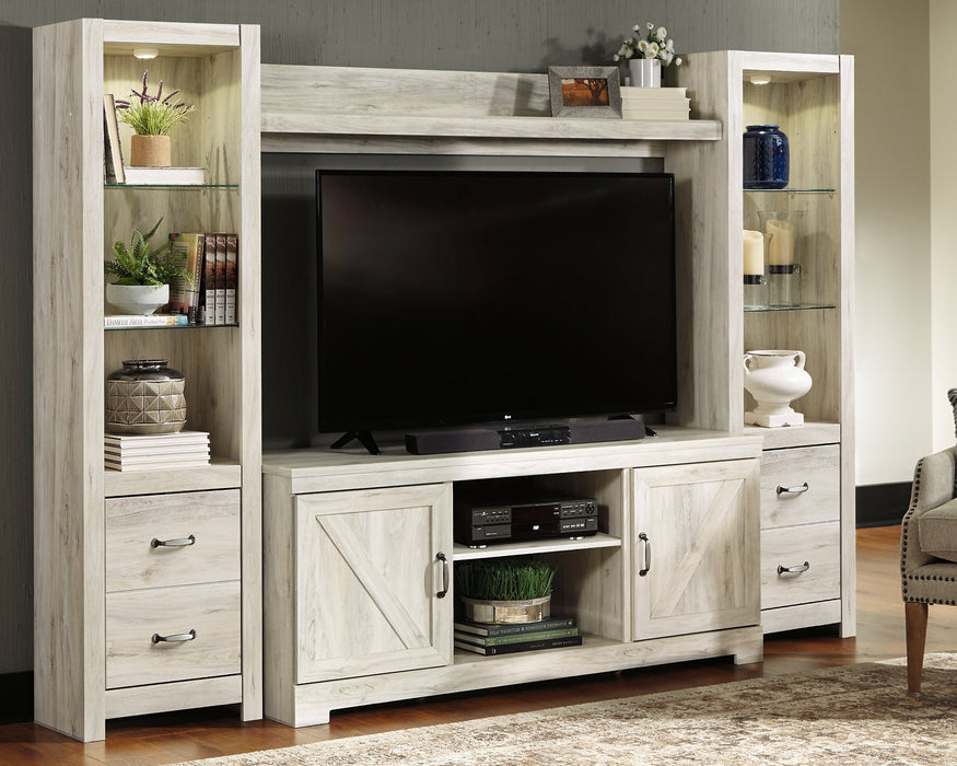 Bellaby 4-Piece Entertainment Center Huntsville Furniture Outlet