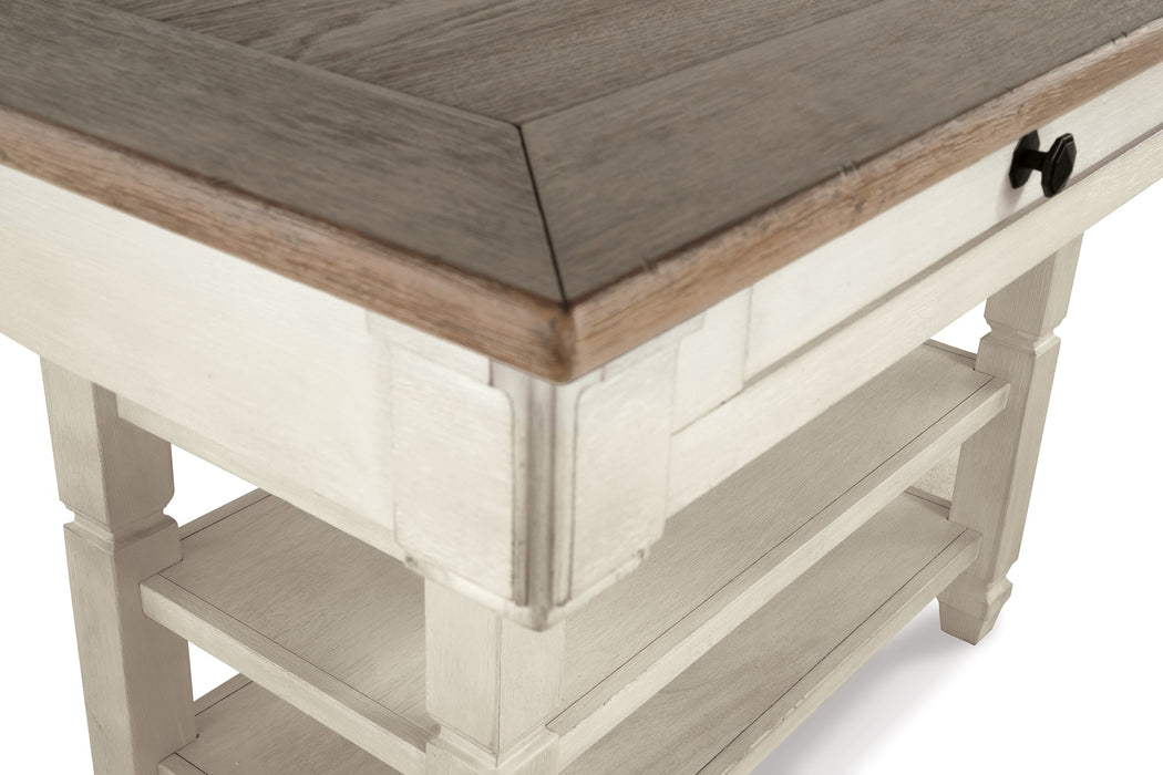 Bolanburg Counter Height Dining Table and 6 Barstools Huntsville Furniture Outlet