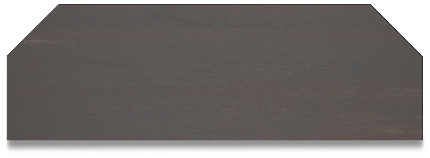 Dorrinson Corner TV Stand/Fireplace OPT Huntsville Furniture Outlet