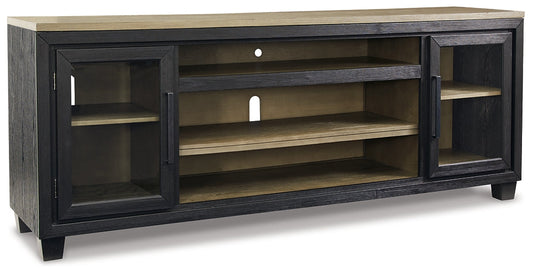 Foyland XL TV Stand w/Fireplace Option Huntsville Furniture Outlet