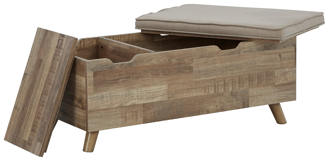 Gerdanet Storage Bench Huntsville Furniture Outlet