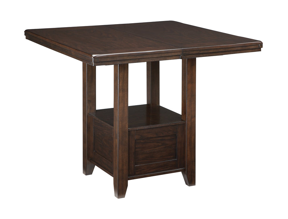 Haddigan Counter Height Dining Table and 4 Barstools Huntsville Furniture Outlet