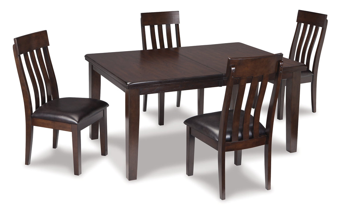 Haddigan Dining Table and 4 Chairs Huntsville Furniture Outlet