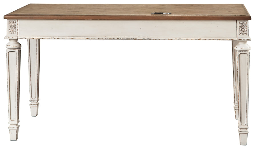 Realyn Home Office Desk Huntsville Furniture Outlet