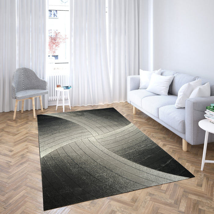 Aruba 5X8 Rug BLACK