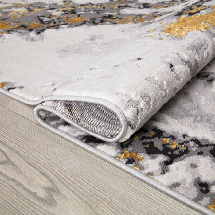 Atlantic abstract marble area rug 5x8
