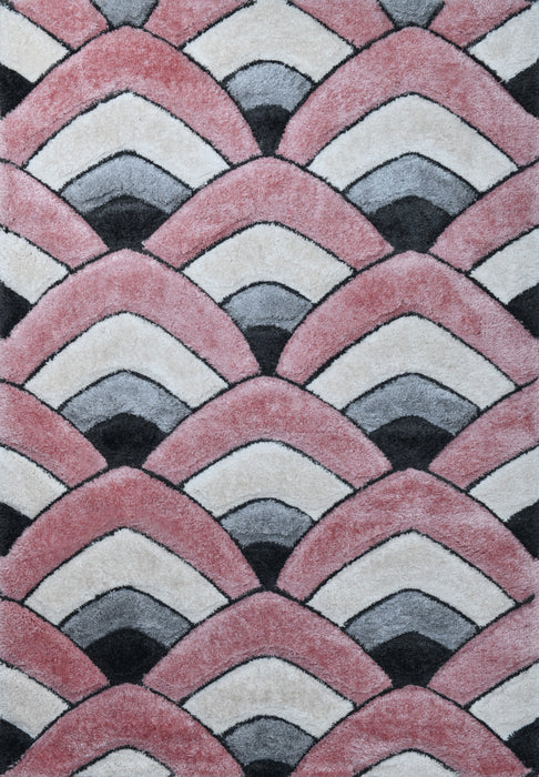 LULU RUG 5X8 PINK