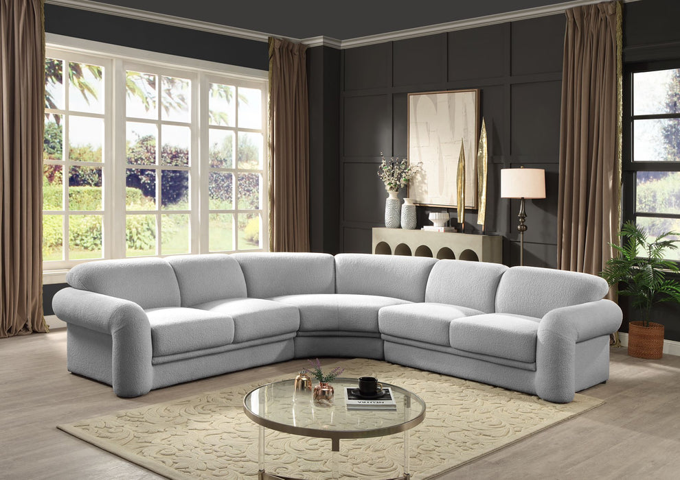 supreme sectional grey