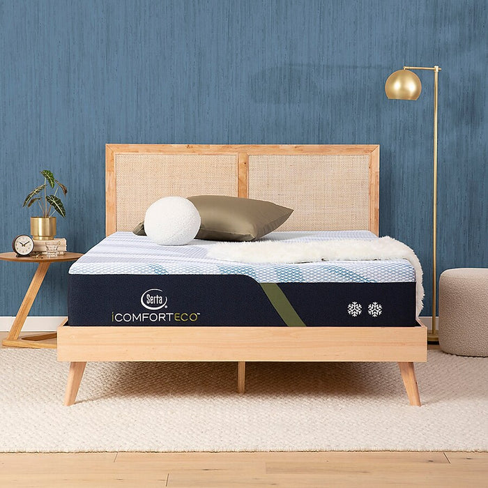 Serta iComfortECO F10 12-in Medium Queen Memory foam Mattress