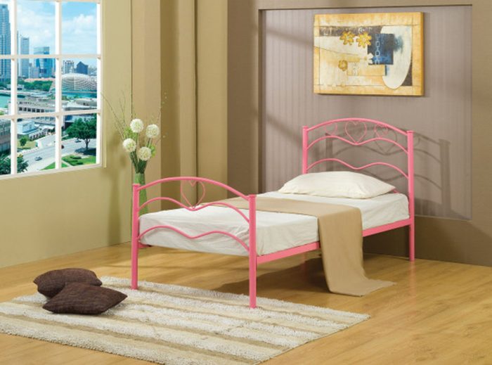Love – Twin Bed – Pink