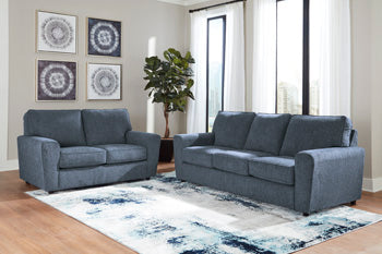 Twin Harbor Loveseat blue