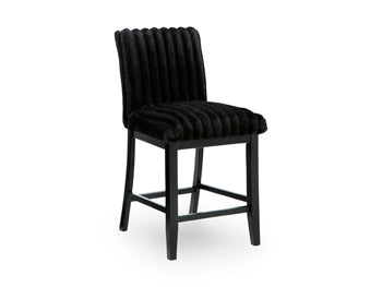 Mervannie Upholstered Barstool (2/CN)