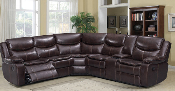 EMERSON SECTIONAL BROWN