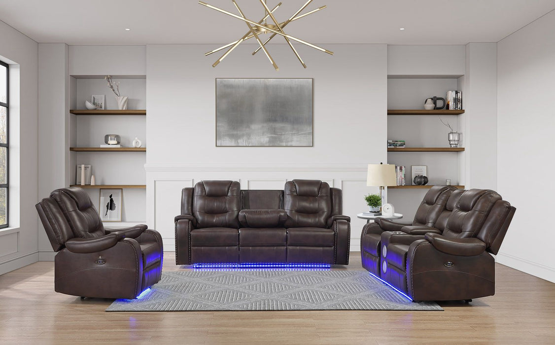 typhoon brown recliner