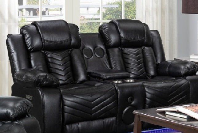 WAVE black LOVESEAT