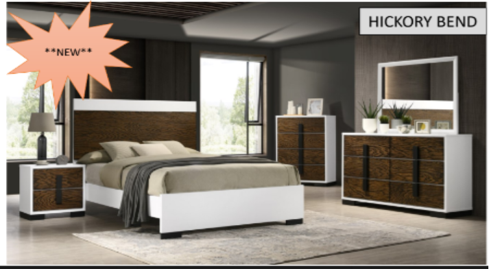 HICKORY BEND Mirrored Dresser