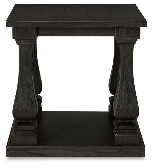 Wellturn Rectangular End Table Huntsville Furniture Outlet