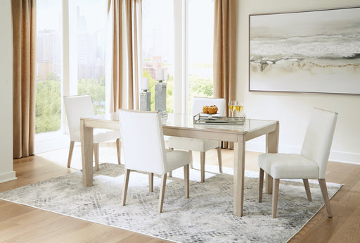 Wendora Dining Table and 4 Chairs Huntsville Furniture Outlet