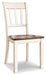 Whitesburg Dining Table and 6 Chairs Huntsville Furniture Outlet