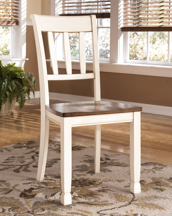 Whitesburg Dining Table and 6 Chairs Huntsville Furniture Outlet