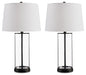 Wilmburgh Glass Table Lamp (2/CN) Huntsville Furniture Outlet