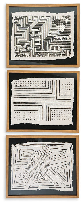 Wonderstow Wall Art Set (3/CN) Huntsville Furniture Outlet