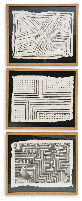 Wonderstow Wall Art Set (3/CN) Huntsville Furniture Outlet