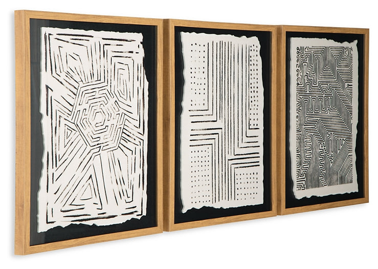 Wonderstow Wall Art Set (3/CN) Huntsville Furniture Outlet