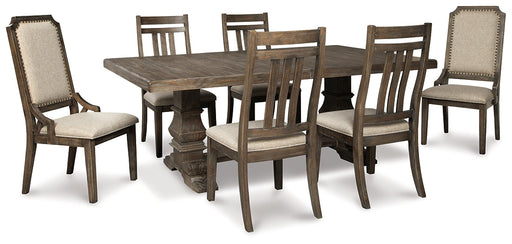 Wyndahl Dining Table and 6 Chairs Huntsville Furniture Outlet