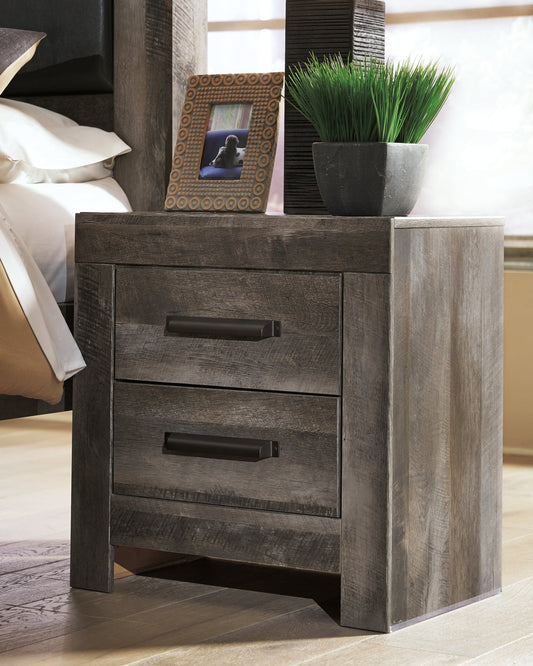 Wynnlow Two Drawer Night Stand Huntsville Furniture Outlet