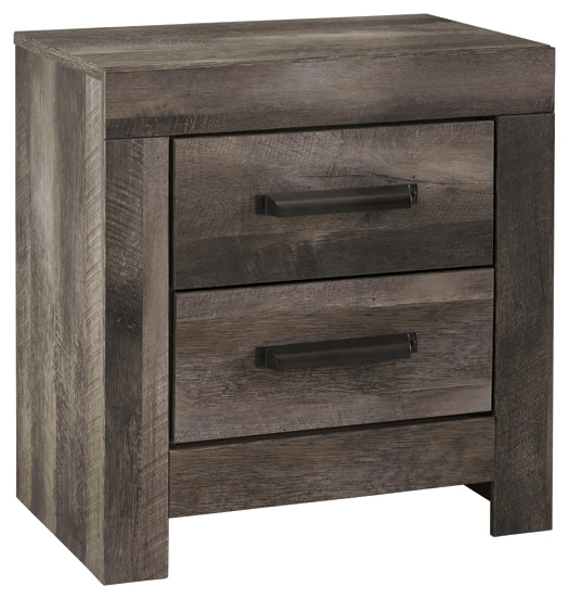 Wynnlow Two Drawer Night Stand Huntsville Furniture Outlet