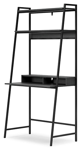 Yarlow Home Office Desk and Shelf Huntsville Furniture Outlet