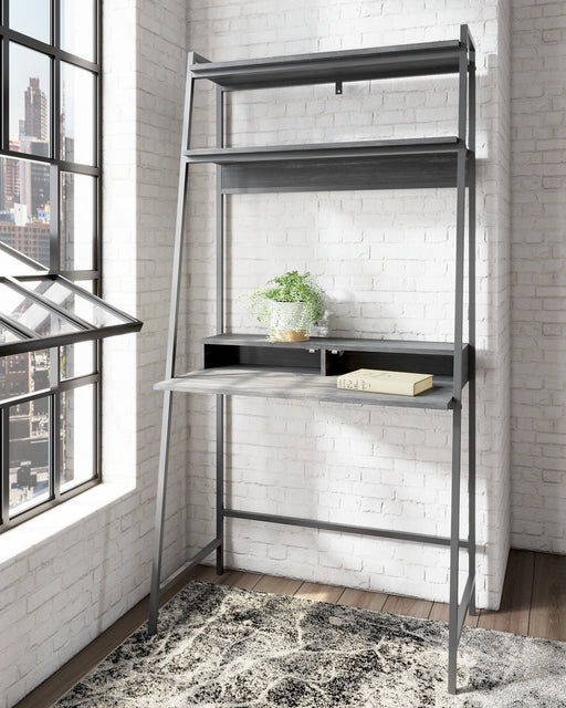 Yarlow Home Office Desk and Shelf Huntsville Furniture Outlet