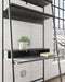 Yarlow Home Office Desk and Shelf Huntsville Furniture Outlet