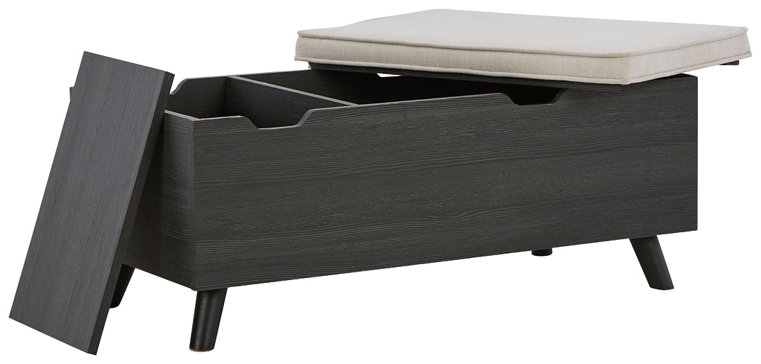 Yarlow Storage Bench Huntsville Furniture Outlet